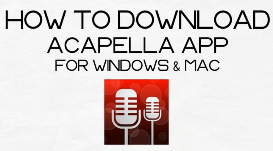 Acapella For Mac